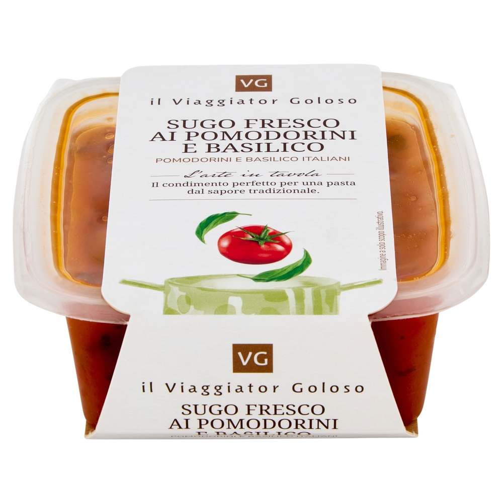 Sugo Fresco ai Pomodorini e Basilico il Viaggiator Goloso